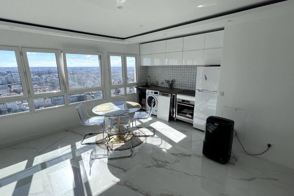 Nice Apartment With Amazing View Of Paris + Parking Экстерьер фото