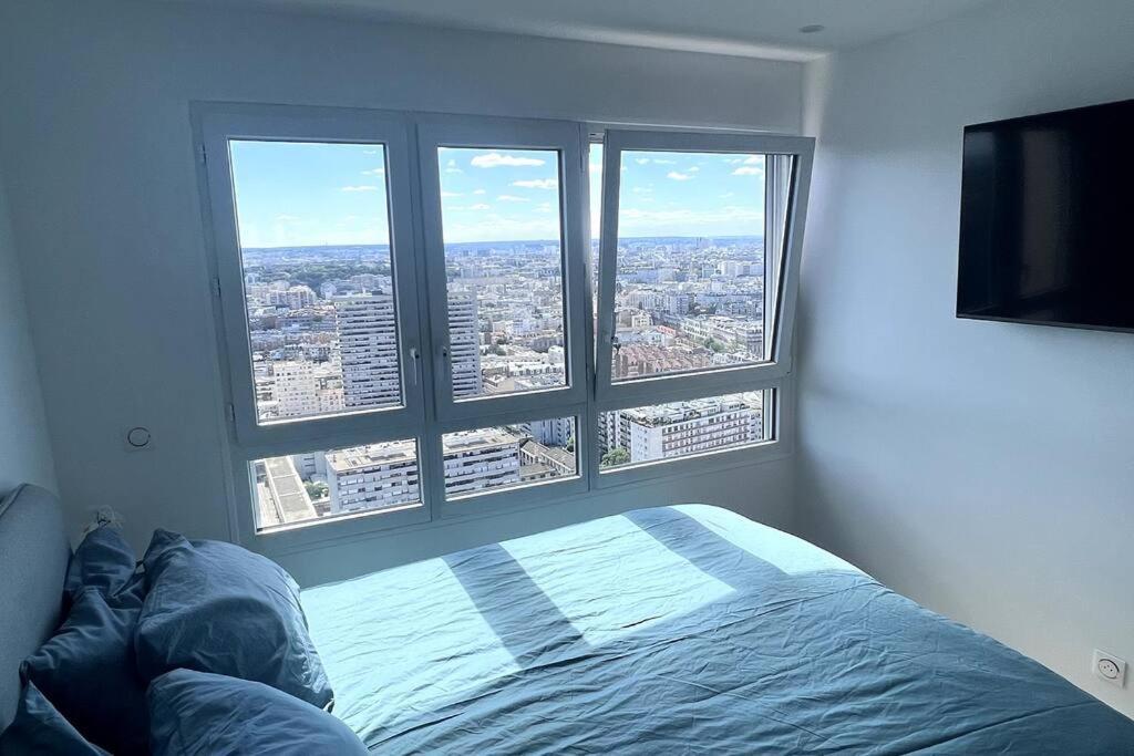 Nice Apartment With Amazing View Of Paris + Parking Экстерьер фото