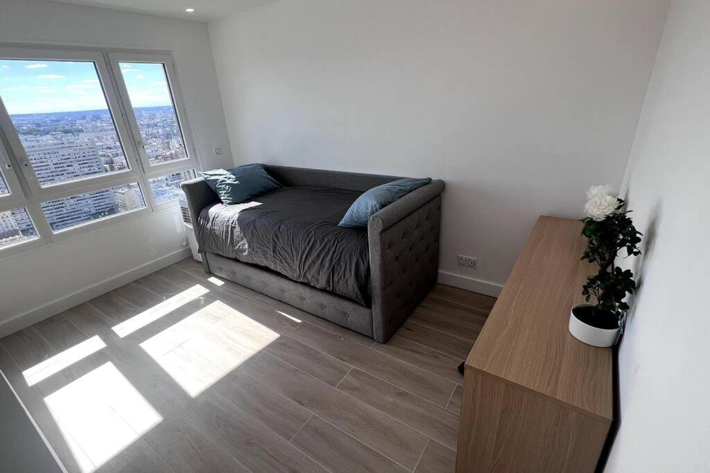 Nice Apartment With Amazing View Of Paris + Parking Экстерьер фото