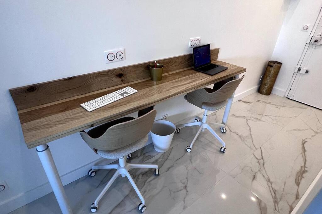 Nice Apartment With Amazing View Of Paris + Parking Экстерьер фото
