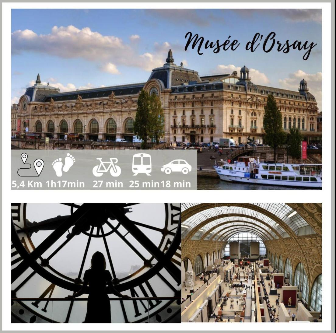 Nice Apartment With Amazing View Of Paris + Parking Экстерьер фото
